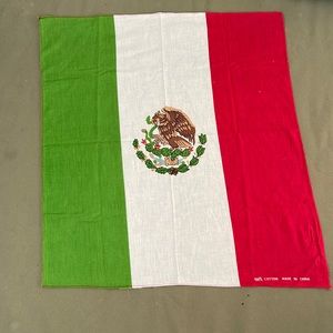 MEXICO 🇲🇽 flag colors 20X21” Scarf